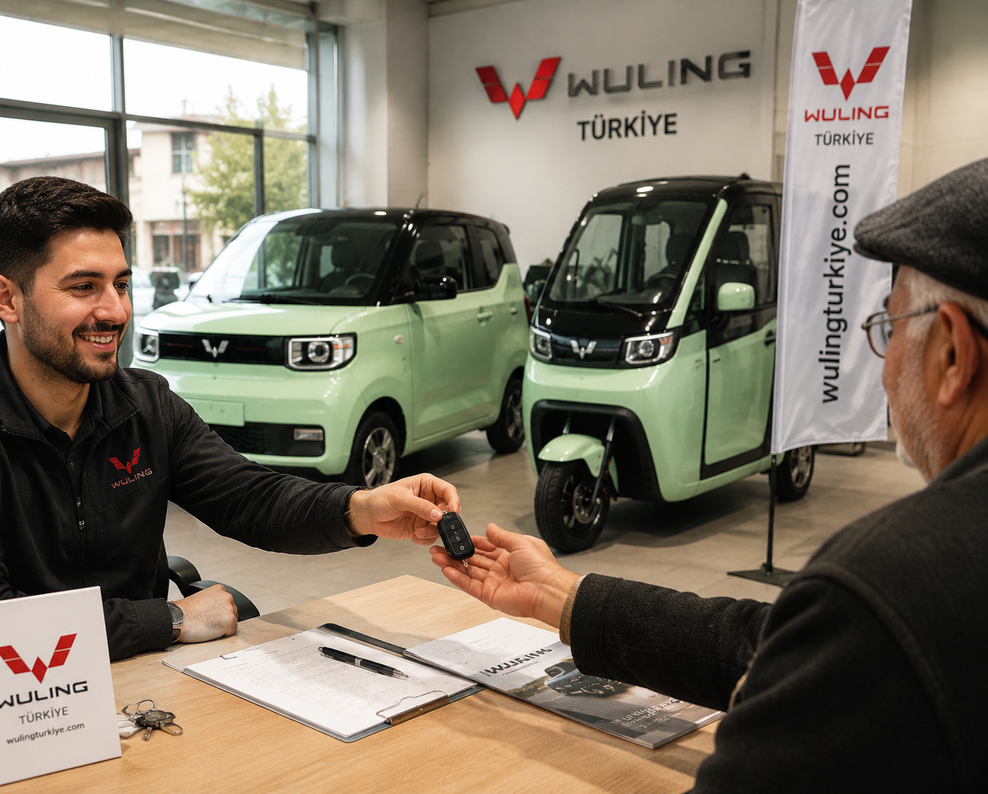 Wuling teslim anı — Türkiye Geneli